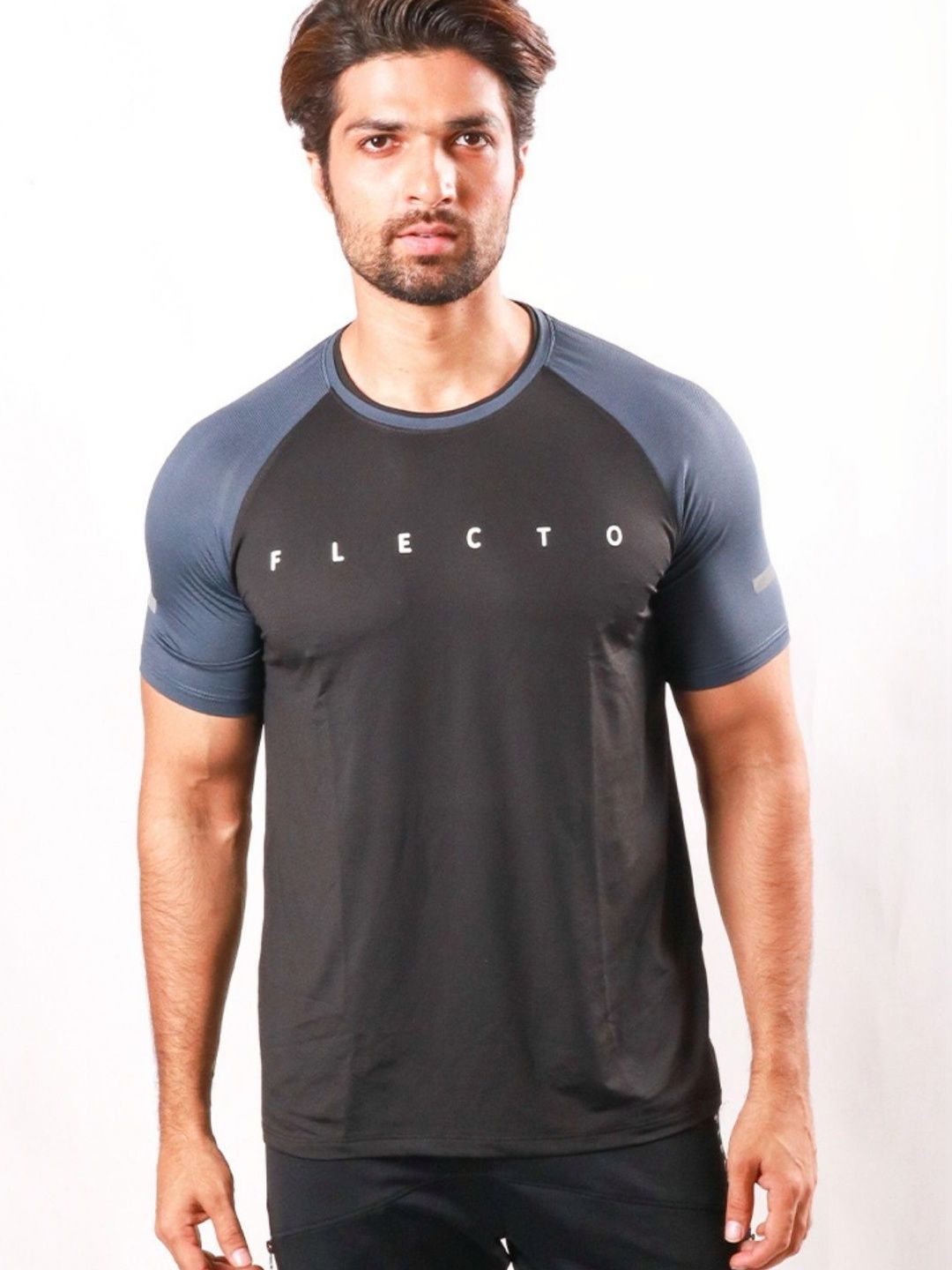 Flecto Men Typography Colourblocked T-shirt-picture-15