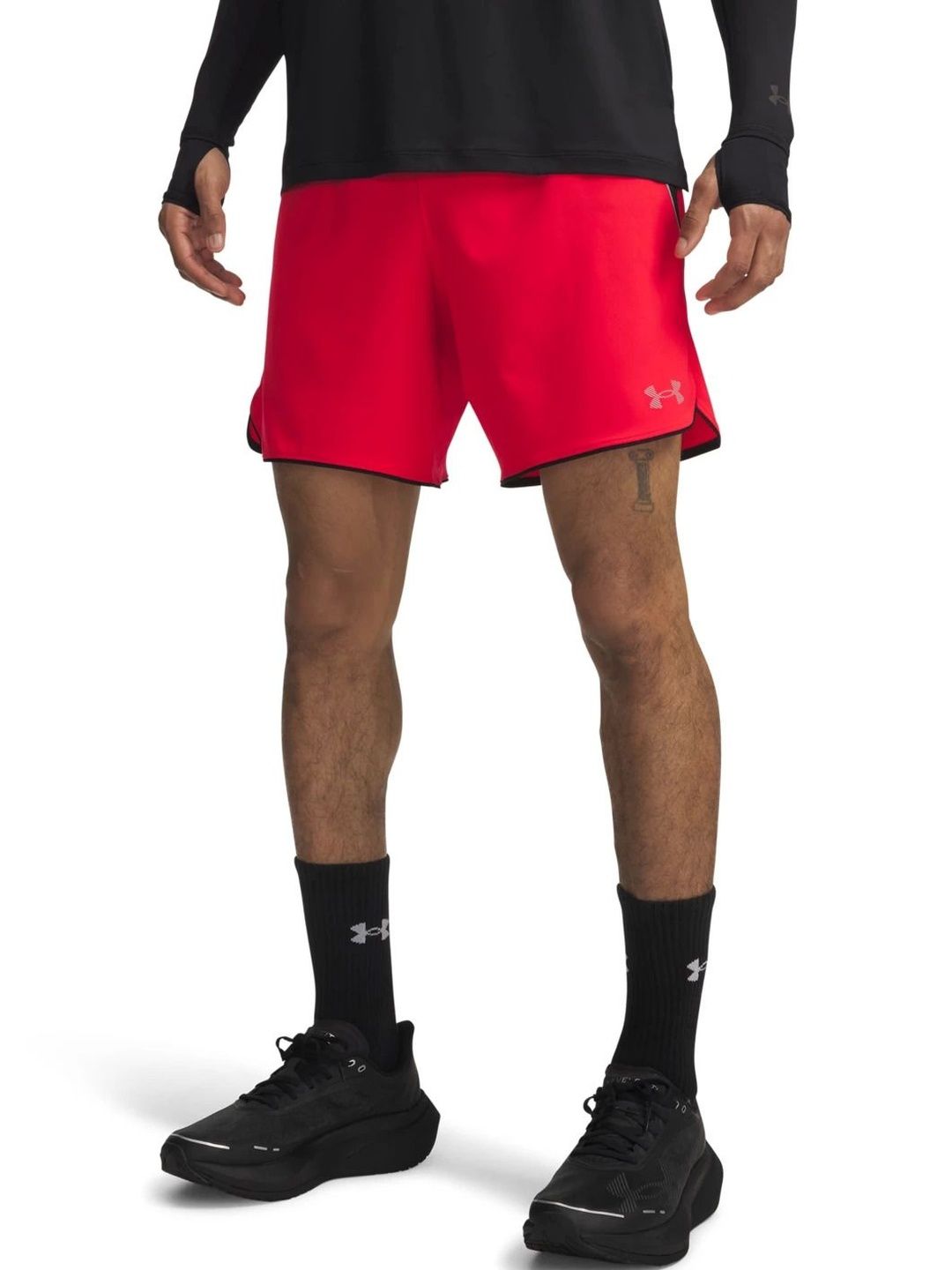 UNDER ARMOUR Men Skinny Fit Above Knee Sports Shorts-image-8