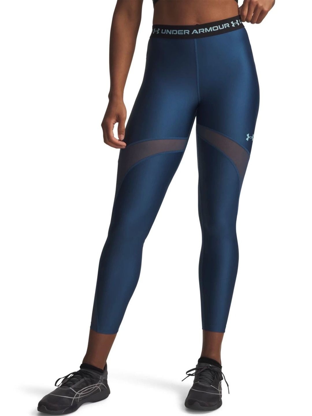 UNDER ARMOUR Women Colourblocked Ankle Length Leggings-picture-45