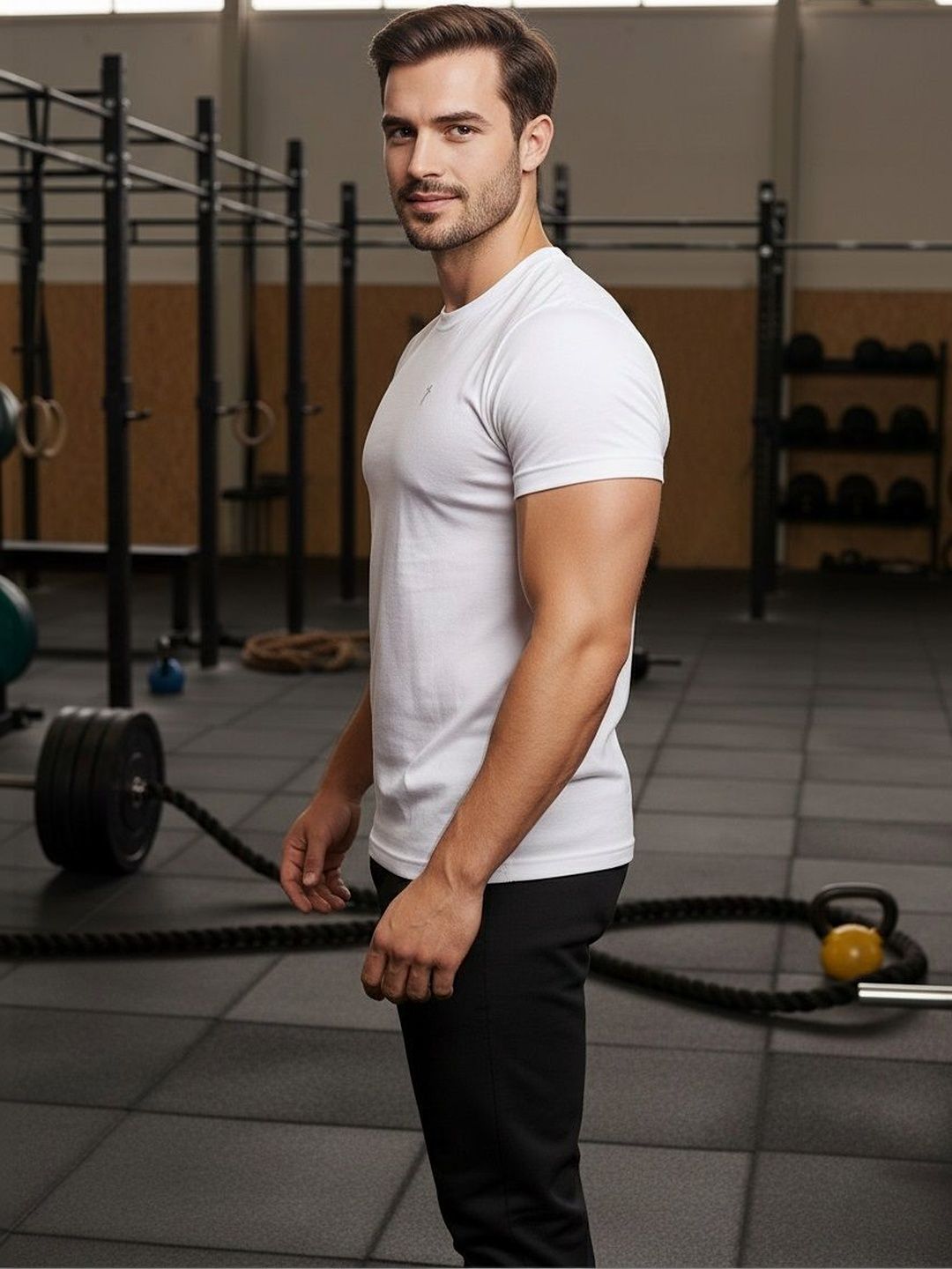 T.T. Men Brand Logo T-shirt-picture-46