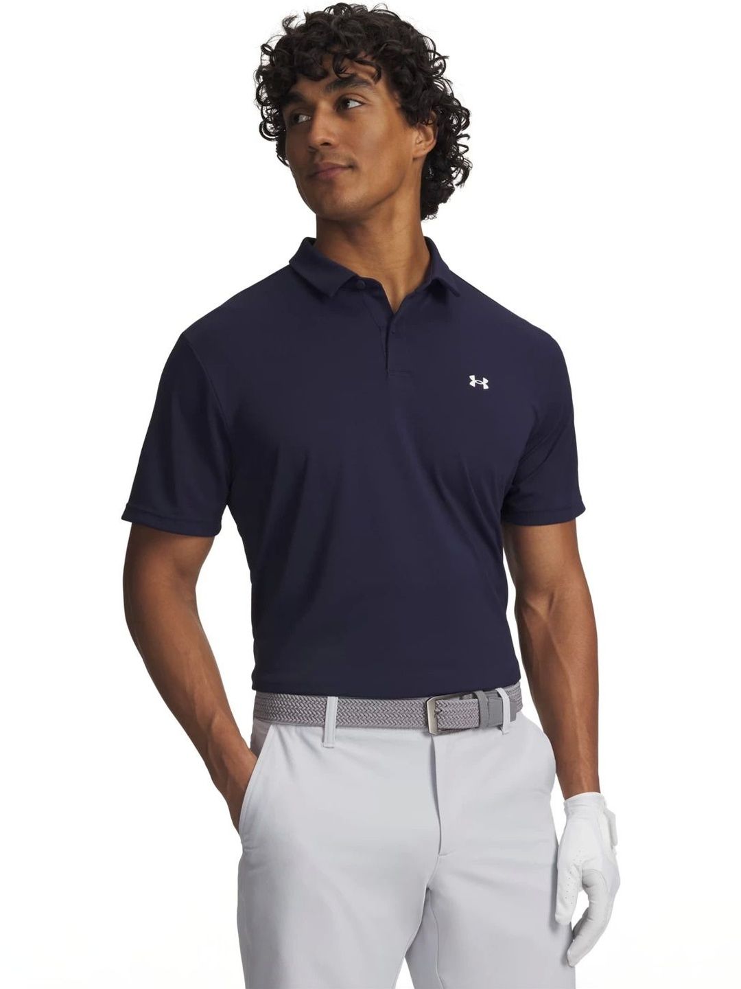 UNDER ARMOUR Men Relaxed-Fit Polo Collar T-Shirt-picture-36