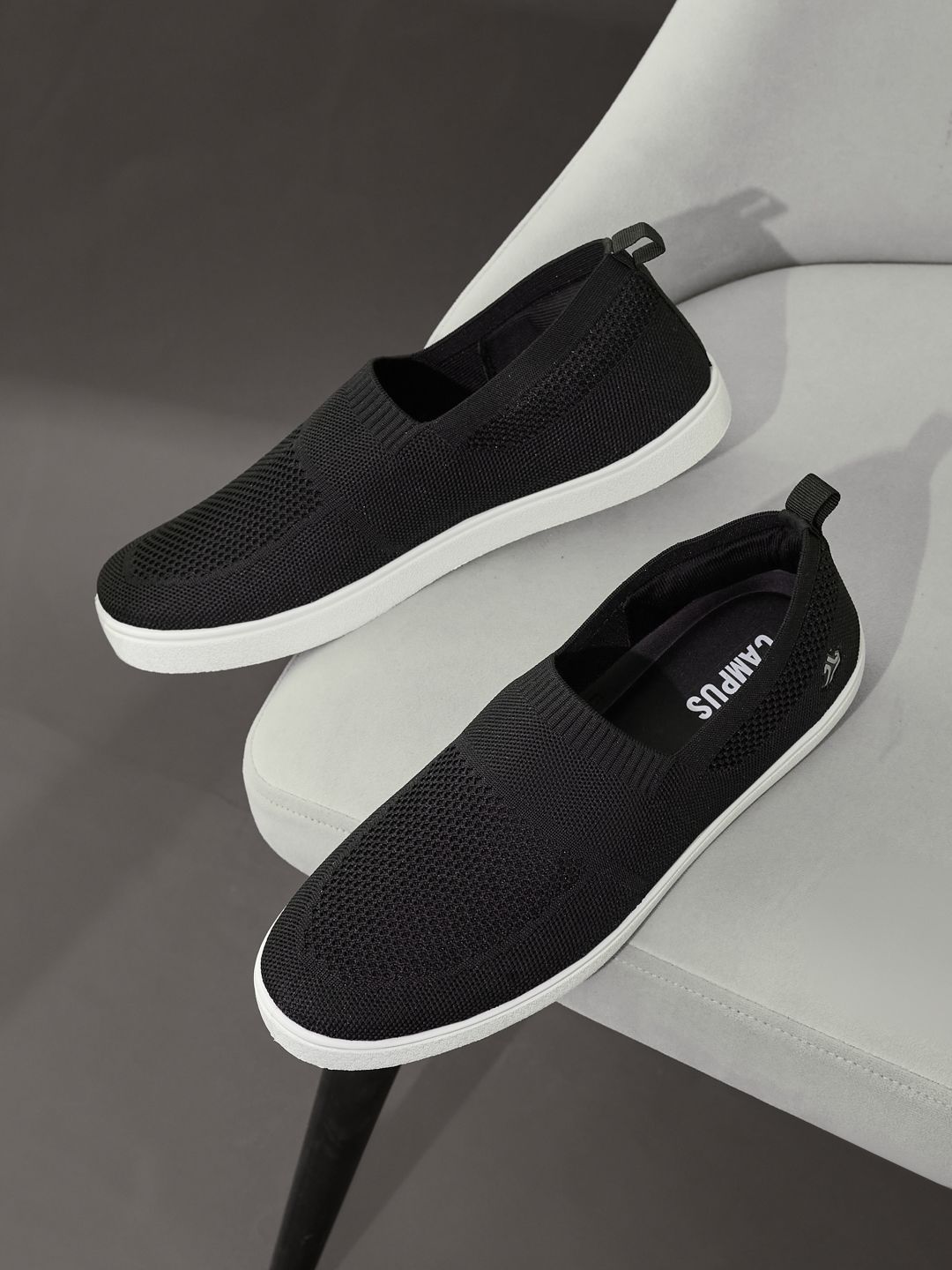Campus Men Mesh Walking Non-Marking Shoes-picture-36