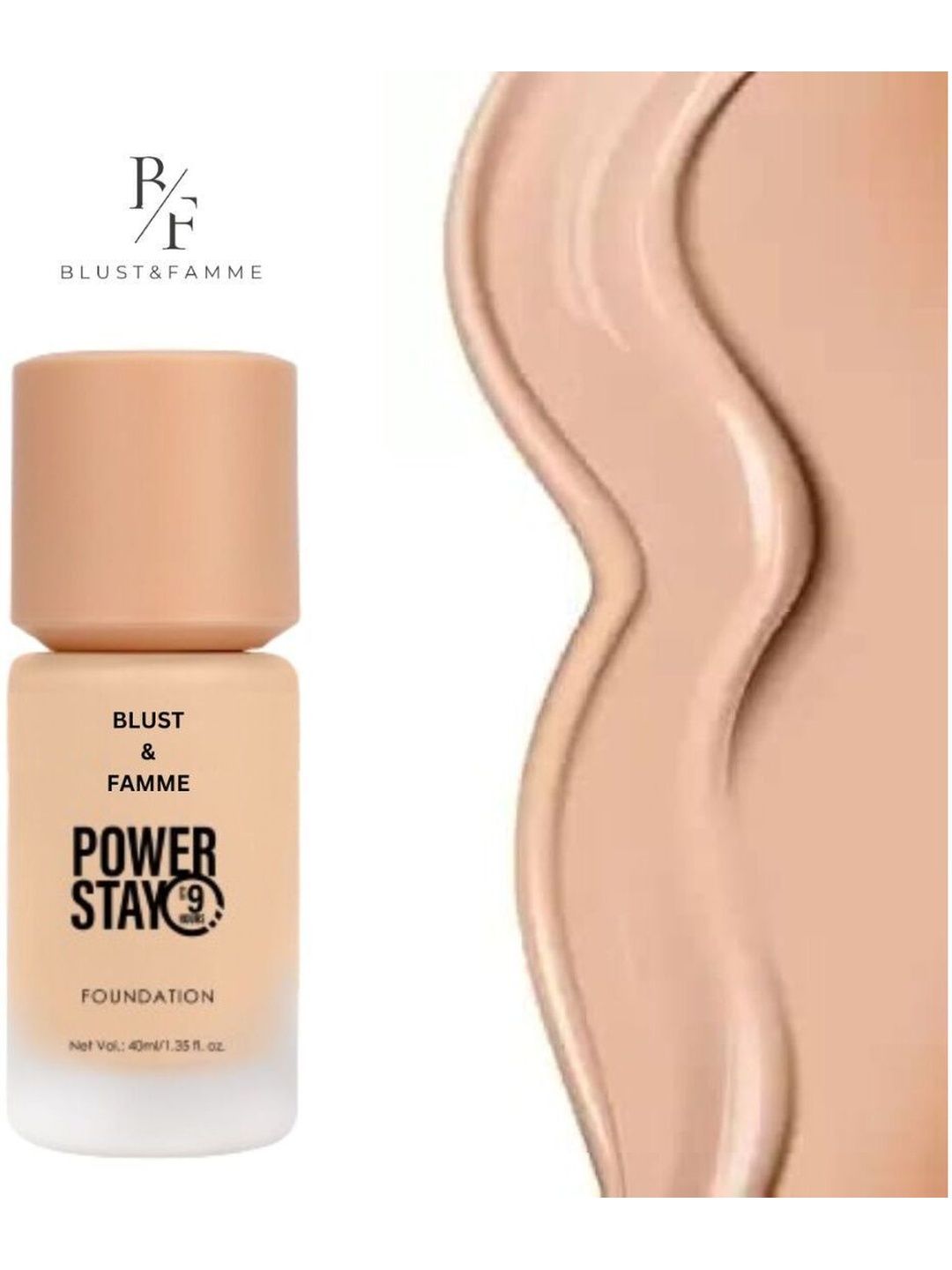 Blust&famme Hydrating Power Stay Foundation -40 ml - Natural Nude 01-picture-54