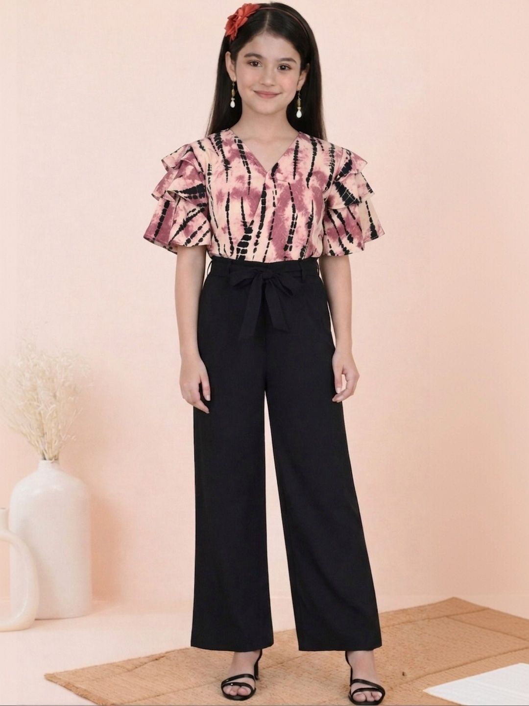 ORIEX THE ORIGINAL FASHION Girls Printed Basic Jumpsuit-picture-31