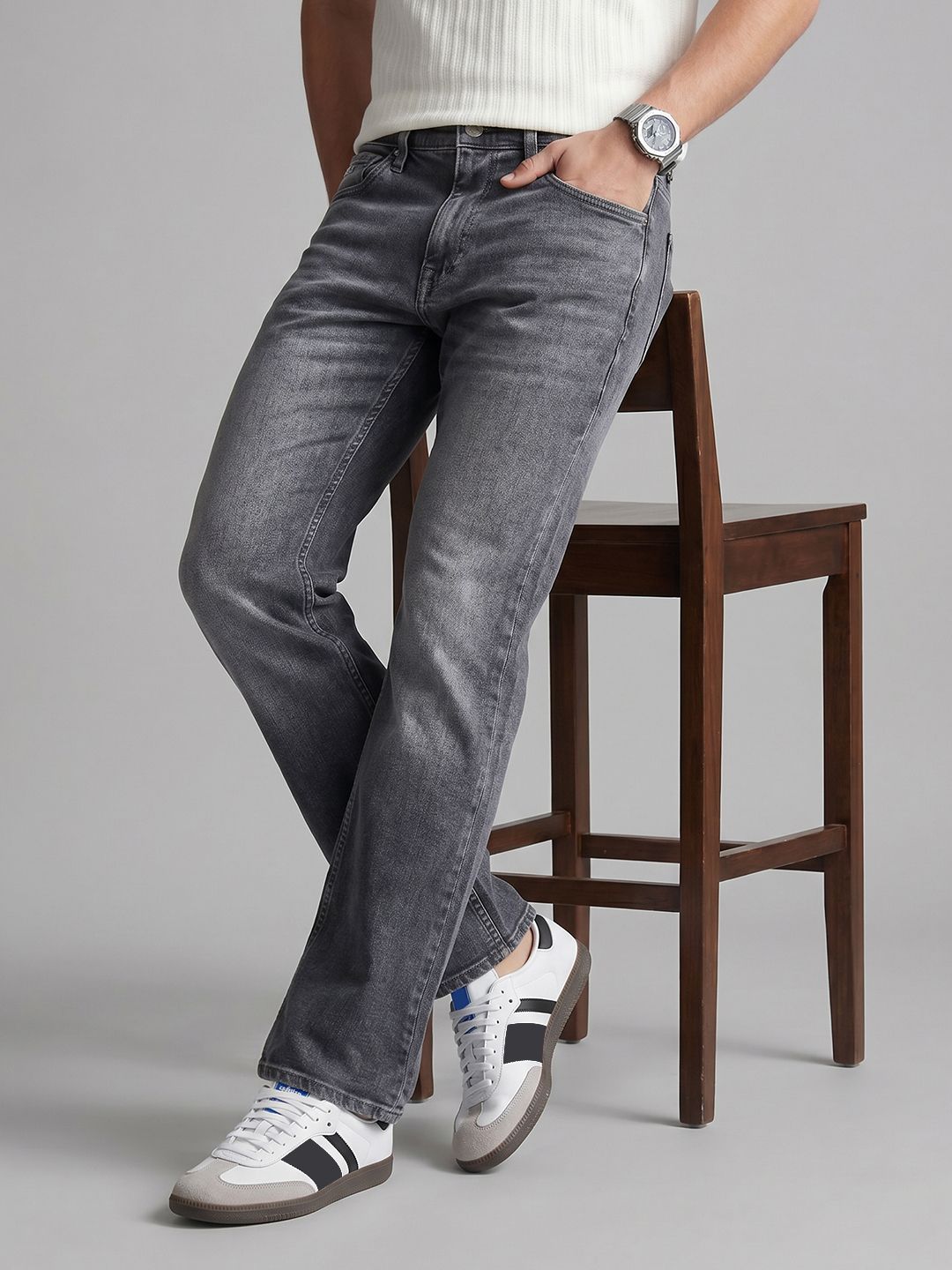 U.S. Polo Assn. Denim Co. U.S. Polo Assn. Denim Co. Men Harold Slim Straight Fit Stretchable Jeans