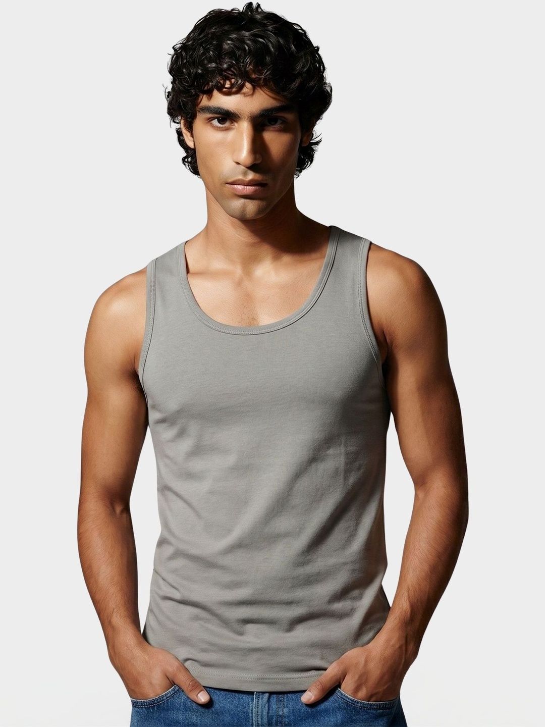 bummer Pack of 5 Assorted Cotton Tank-picture-15