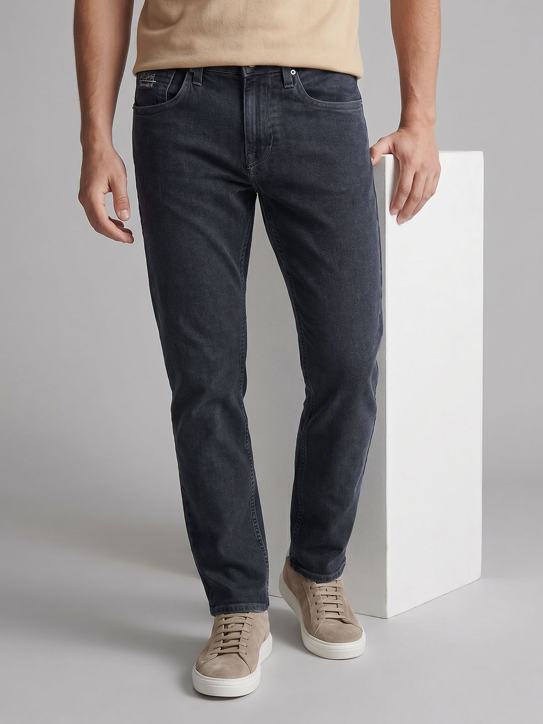 U.S. Polo Assn. Denim Co. Men Brandon Slim Tapered Fit Stretchable Jeans-picture-25