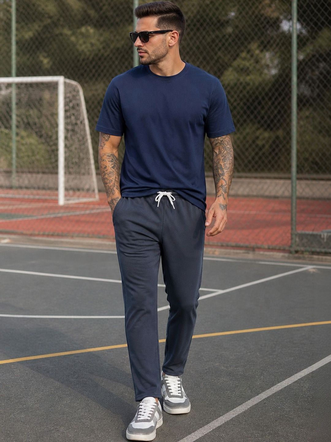 THE BEETEL HOUSE Men Regular Fit Training Joggers-picture-37