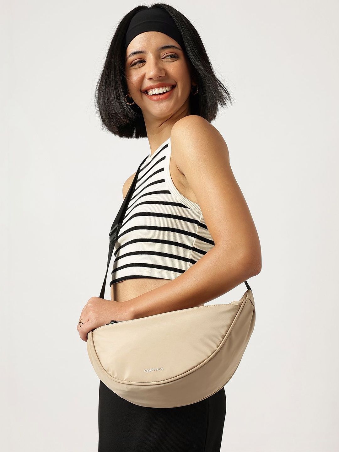 Fastrack Women Taupe Urban Curve Sling-picture-35