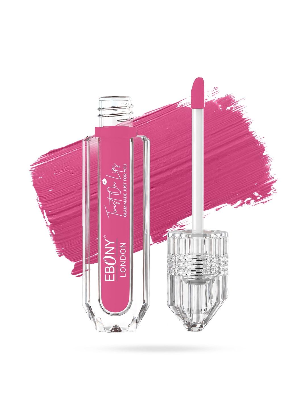 EBONY LONDON Twist On Lips Non Transfer Matte Liquid Lipstick - 5 ml - Shade - 05-picture-25