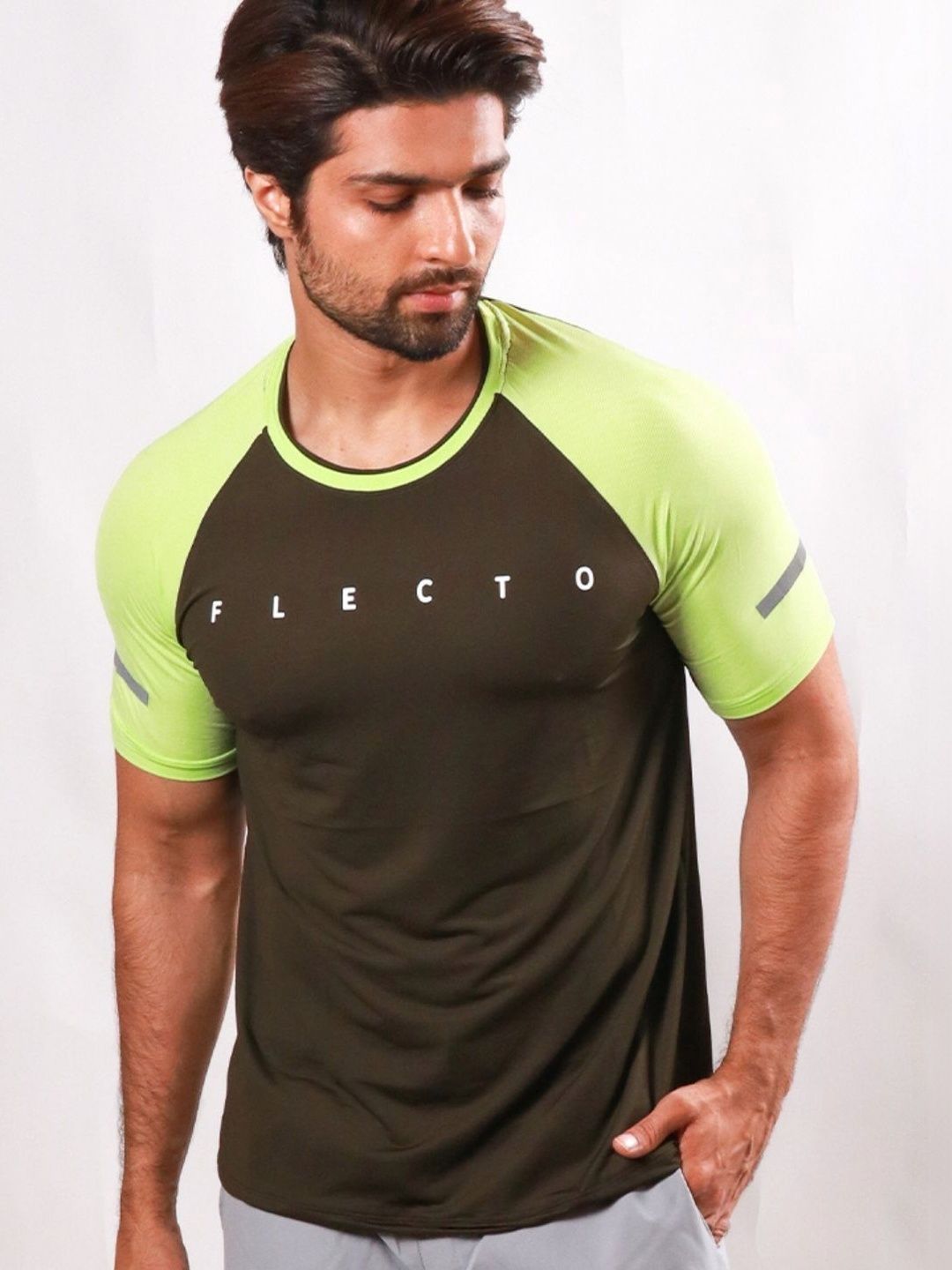 Flecto Men Typography Colourblocked T-shirt-image-19