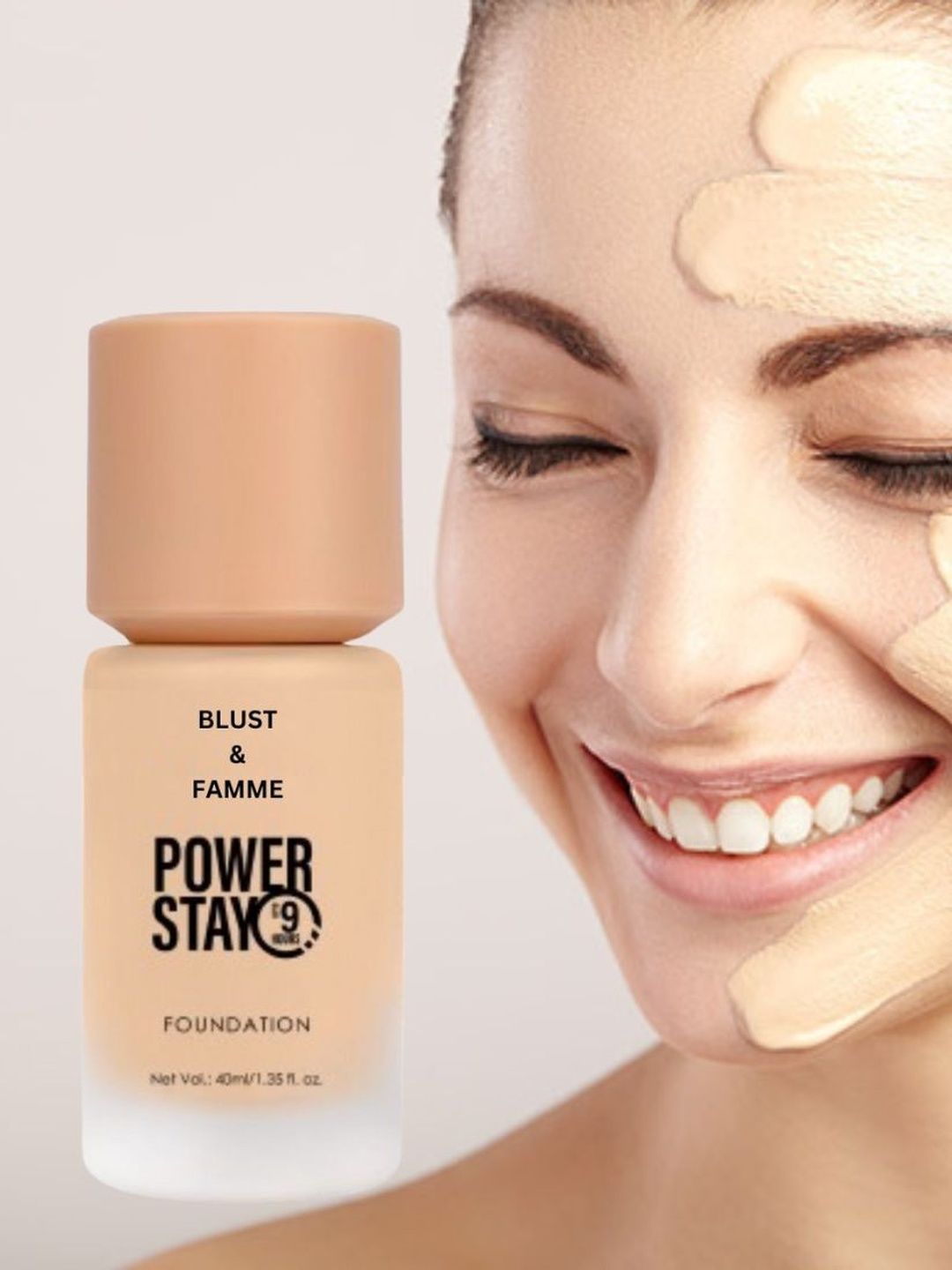 Blust&famme Power Stay Foundation - 40 ml - Ivory-picture-53
