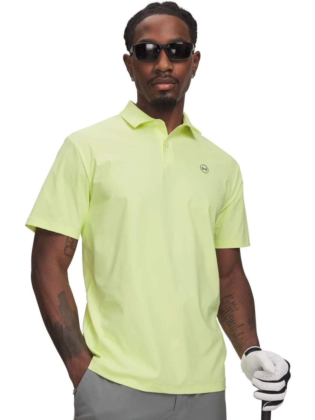UNDER ARMOUR Polo Collar Relaxed Fit Tshirts-image-43