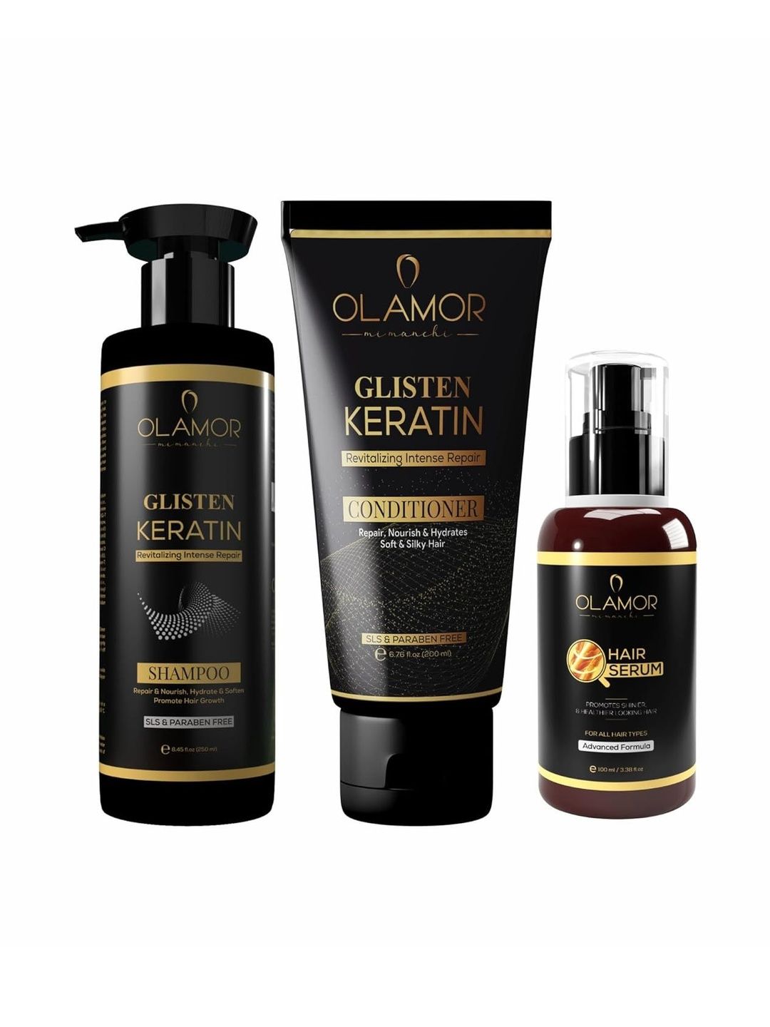 OLAMOR Set Of 3 SLS & Paraben Free Hair Care Combo-picture-41