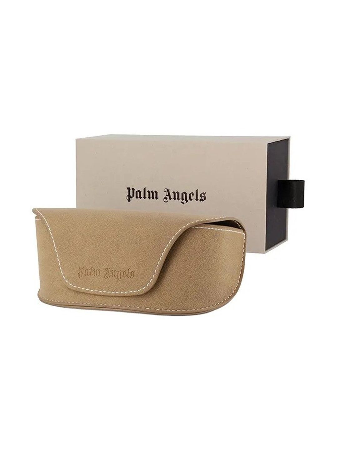 Palm Angels Black Acetate Full Rim Square Unisex Sunglasses-image-12