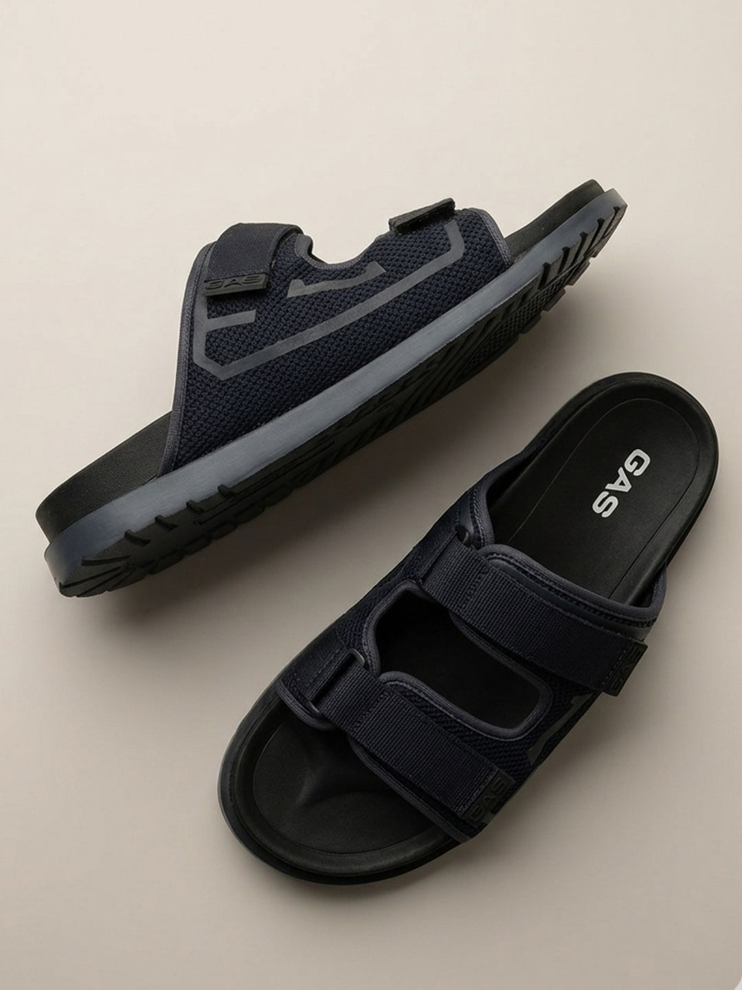 GAS Men Leather Comfort Sandals-picture-33