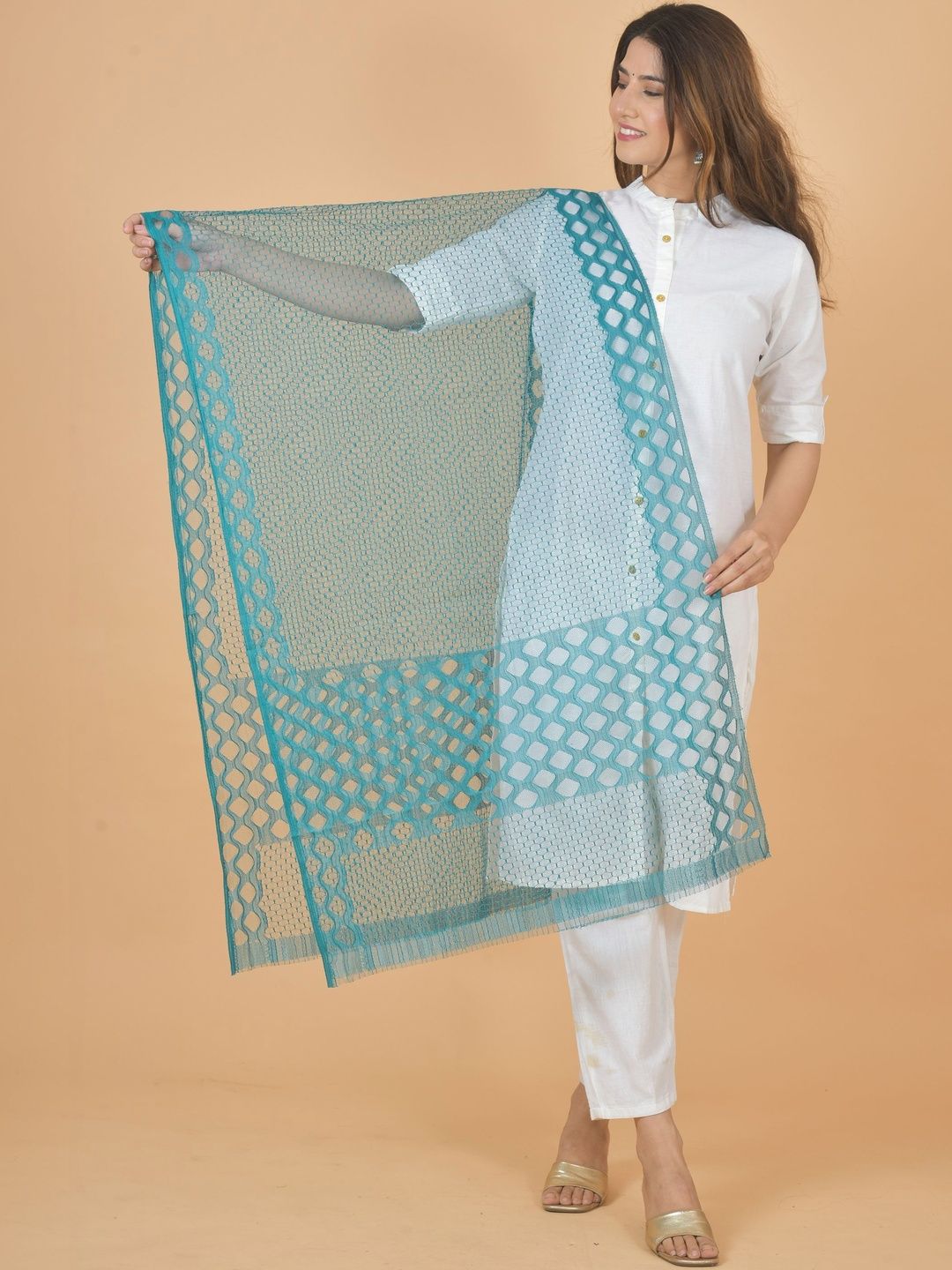 Kuhika Woven Design Dupatta-picture-40