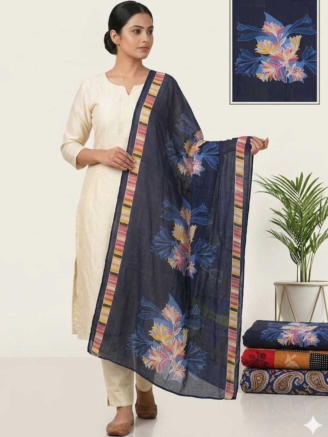Kuhika Printed Dupatta-picture-23