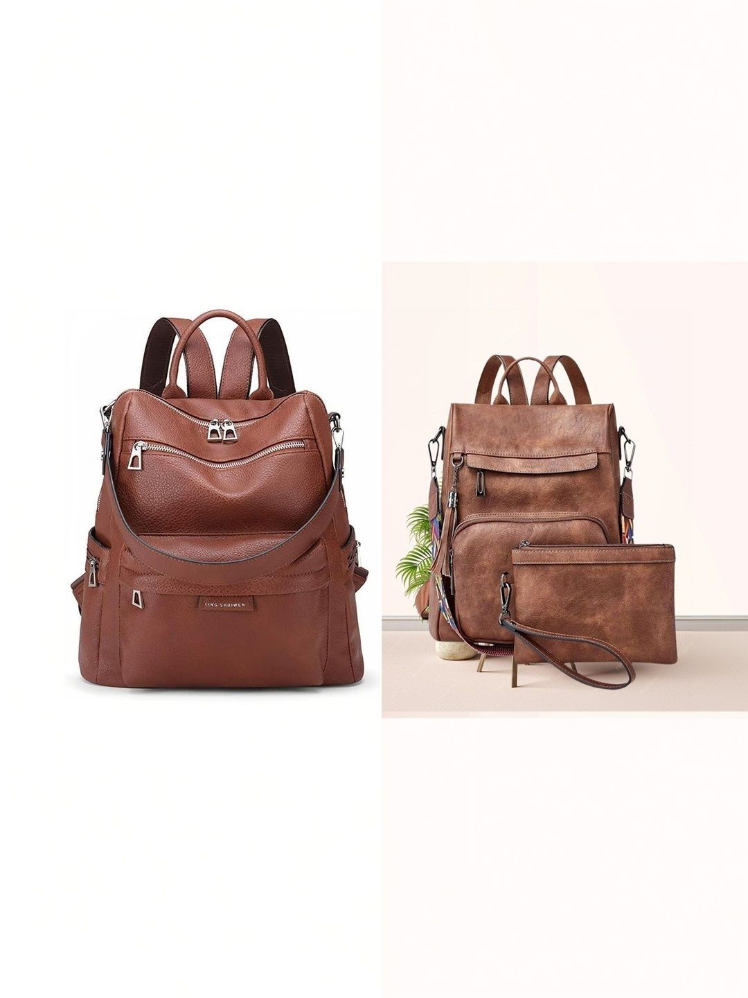 Spinsell Pack Of 2 Women Backpack-image-5