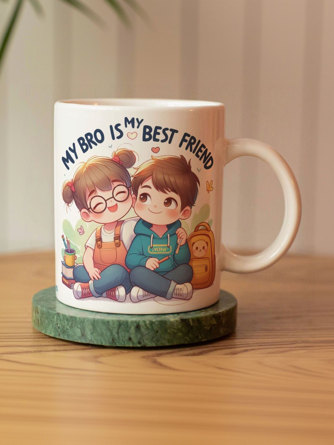 KUCHILA Copper-Toned Text or Slogans Graphic Ceramic Glossy Cups and Mugs-image-37
