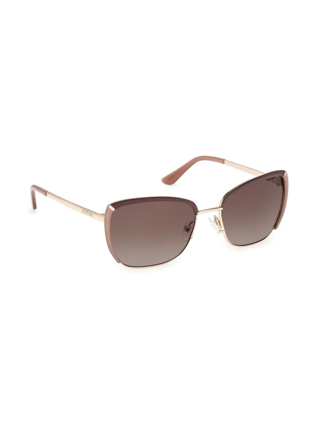 GUESS Women Brown Lens & Brown Butterfly Sunglasses with-picture-46