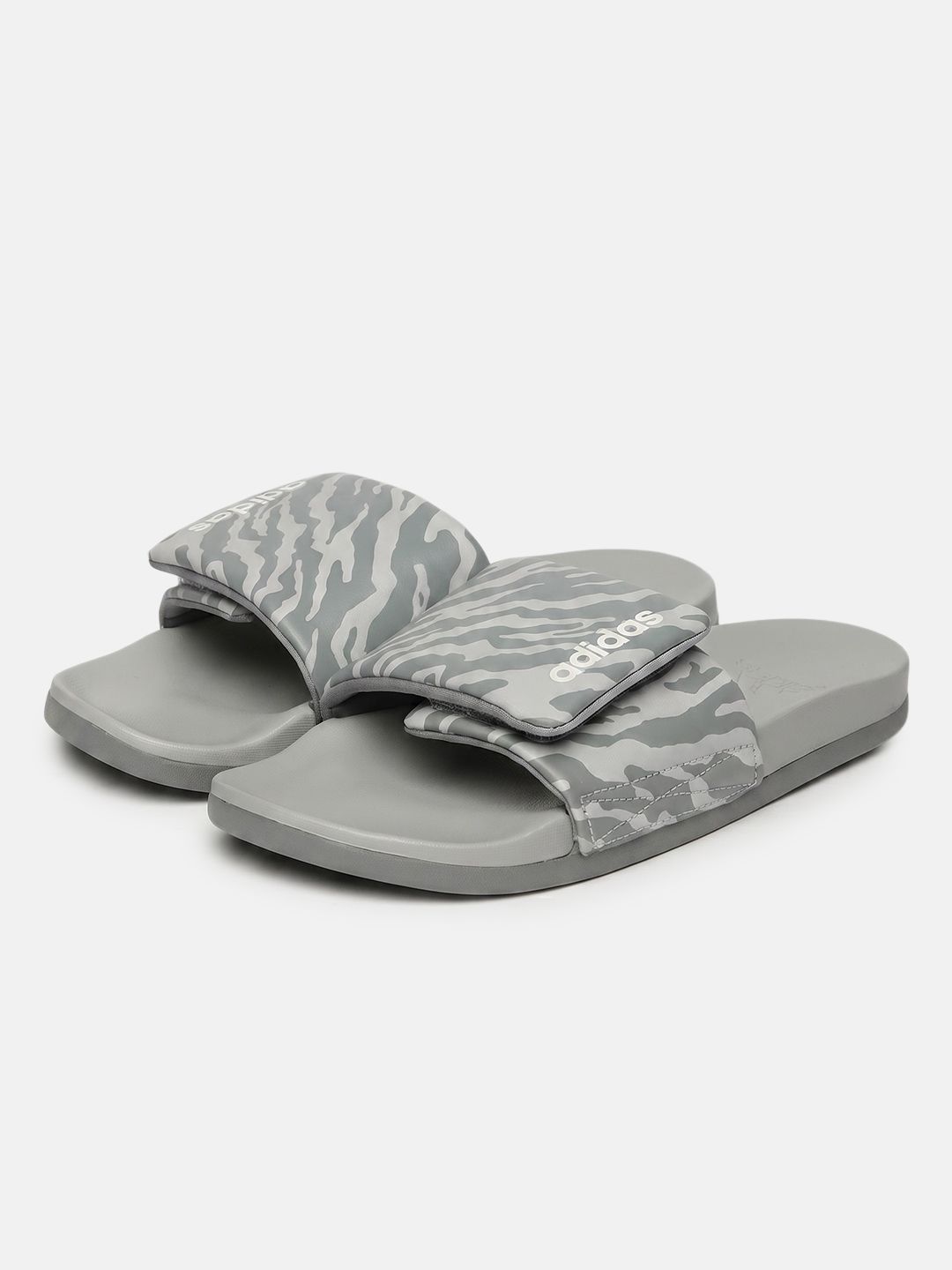 ADIDAS Unisex Ginghham 2.0 Printed Sliders-picture-36
