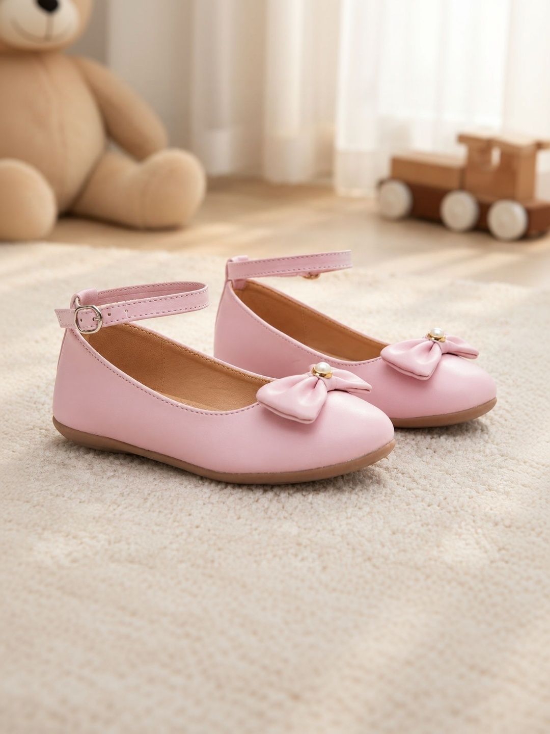 BOYZ N GALZ Embellished Round Toe Ballerinas-picture-13
