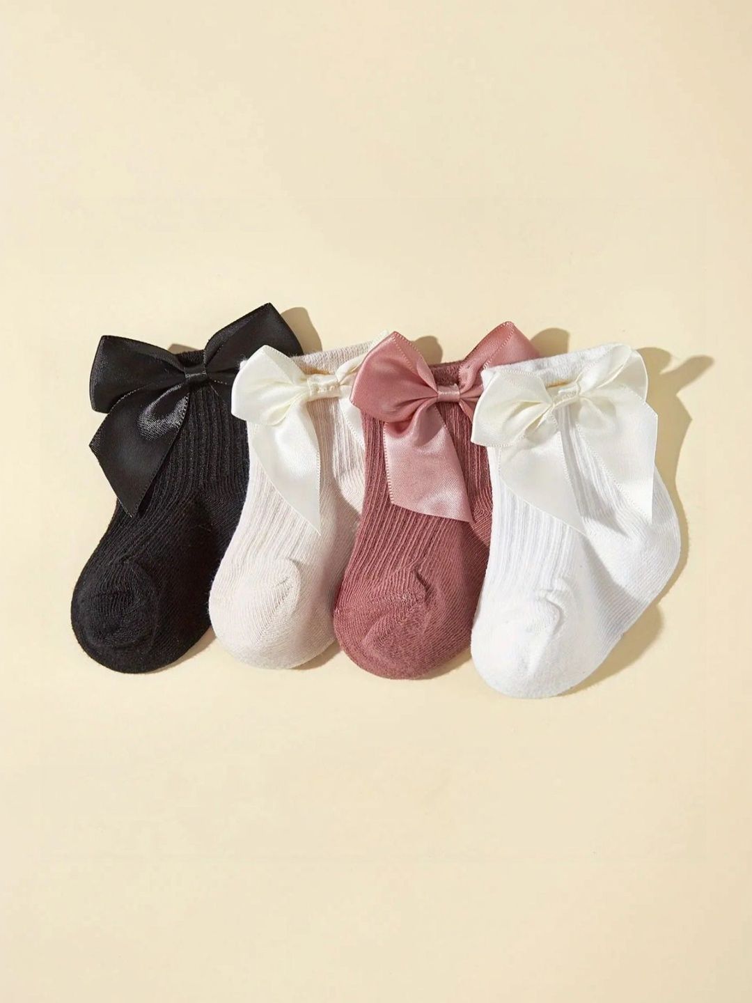 IBA ISBA COLLECTIONS Unisex Kids Pack of 4 Cotton Assorted Ankle Length Socks-picture-56