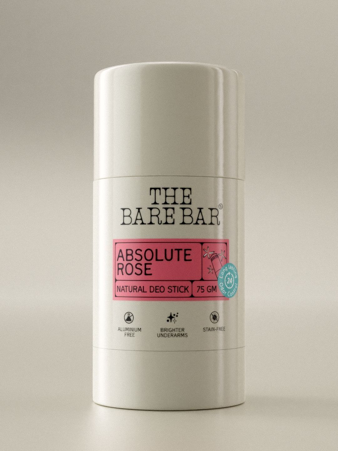 The Bare Bar Absolute Rose Natural Deodorant Stick - 75 g-picture-17