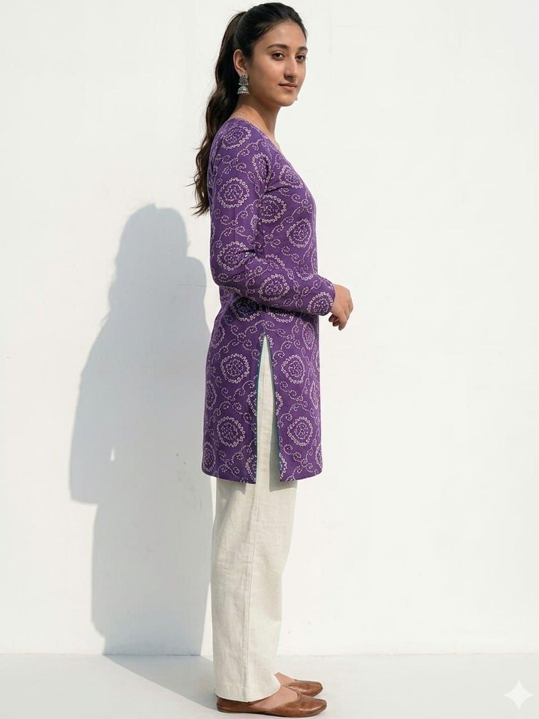 Classy Creation Ethnic Motifs Printed Square Neck Kurti-picture-38