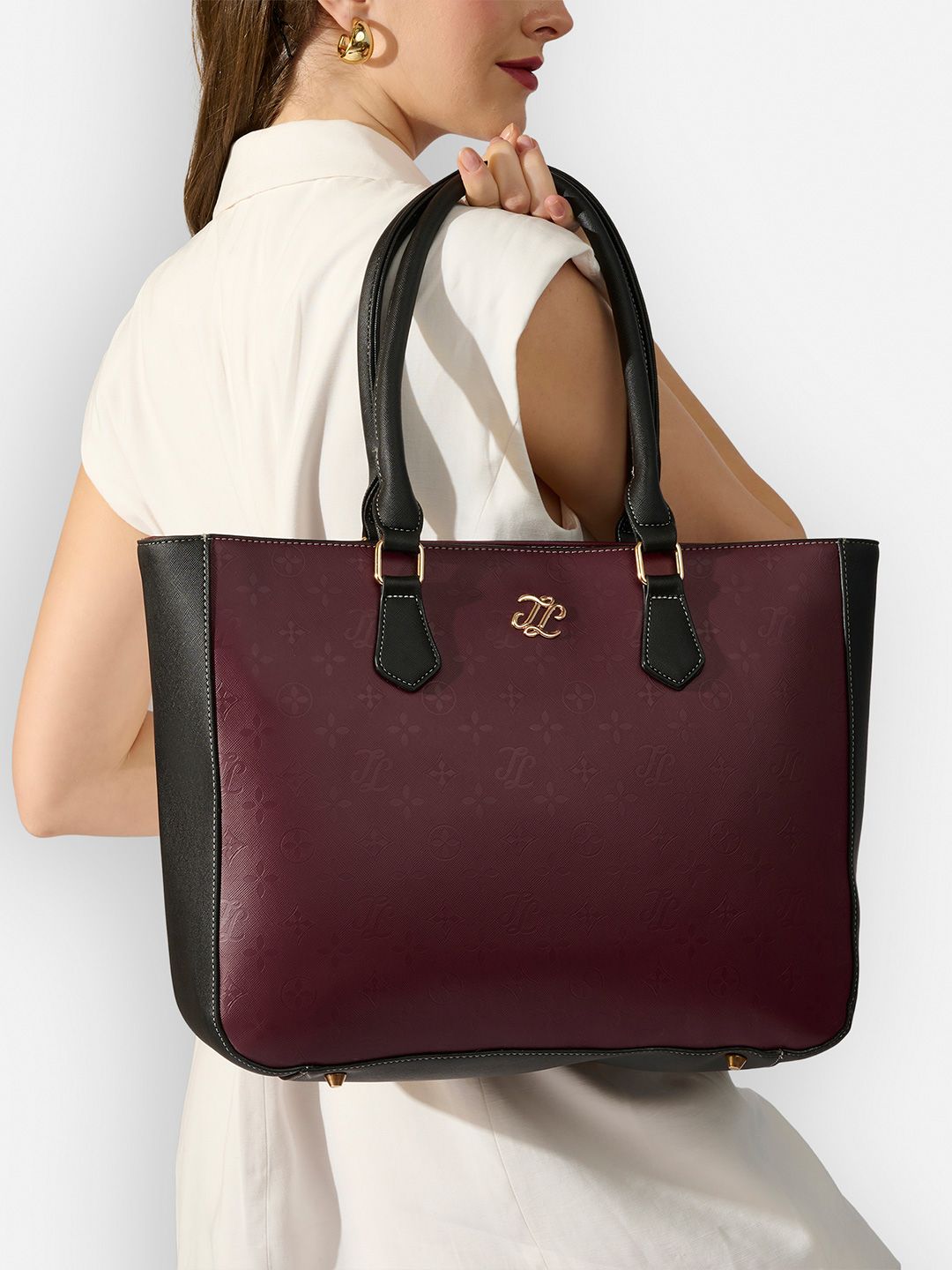LAVIE Signature Up to 12 inch Structured Tote Bag-picture-12