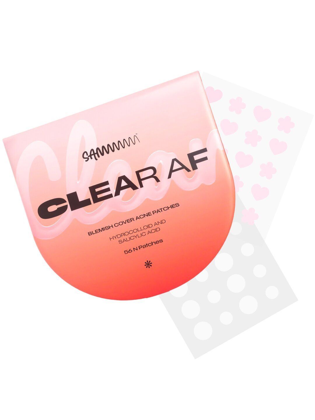 Sammmm Clear AF Blemish Cover Acne Patches - 56 Patches-image-5