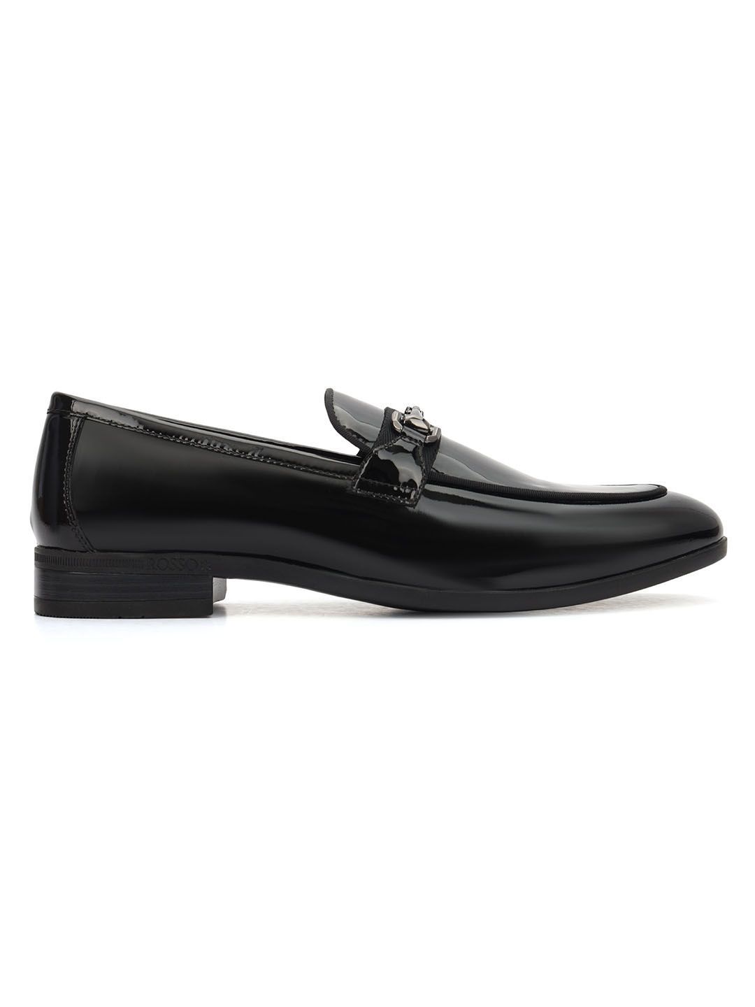 ROSSO BRUNELLO Men Leather Round Toe Formal Slip-On Shoes-picture-30
