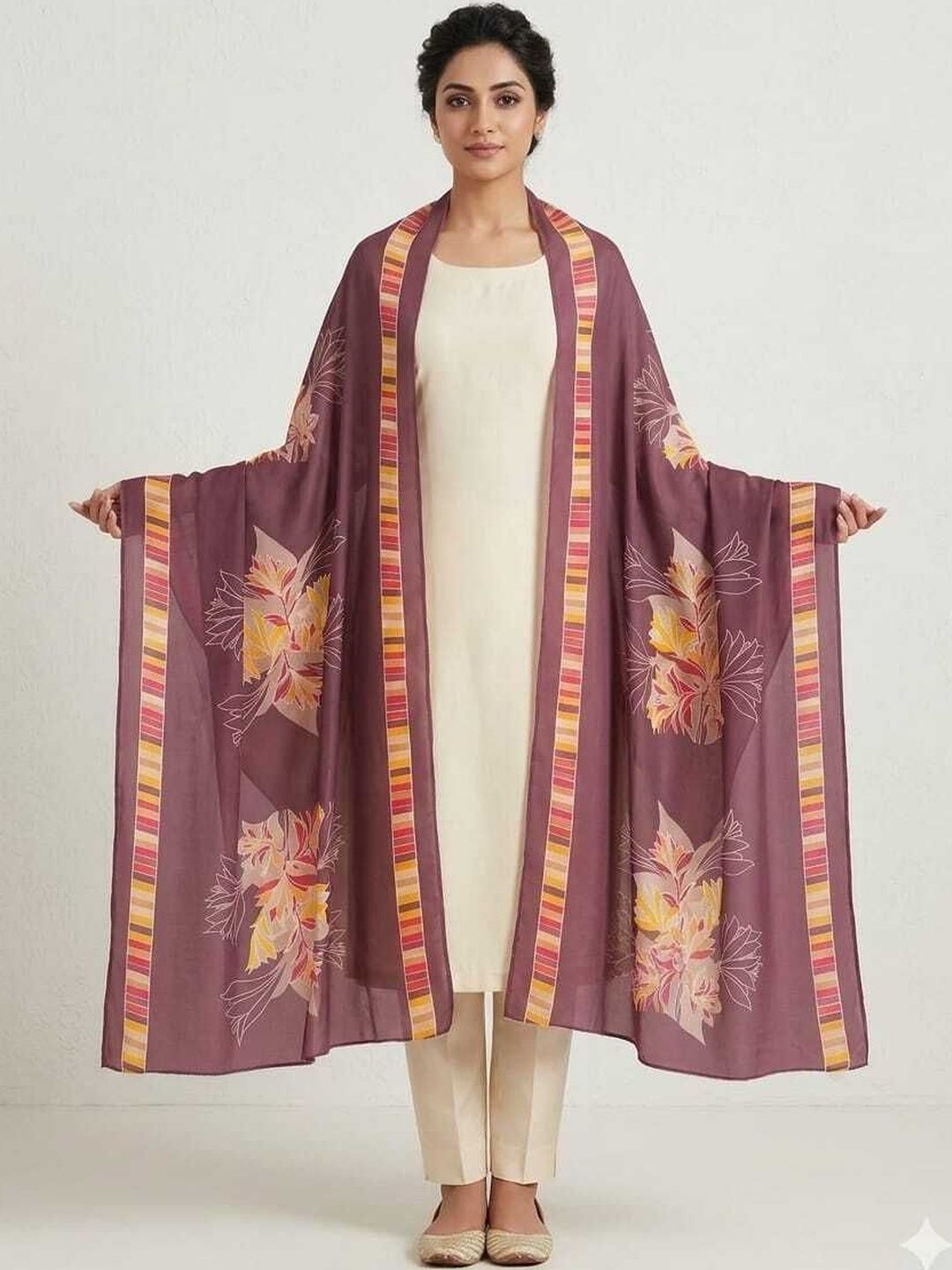 Kuhika Printed Dupatta-picture-47