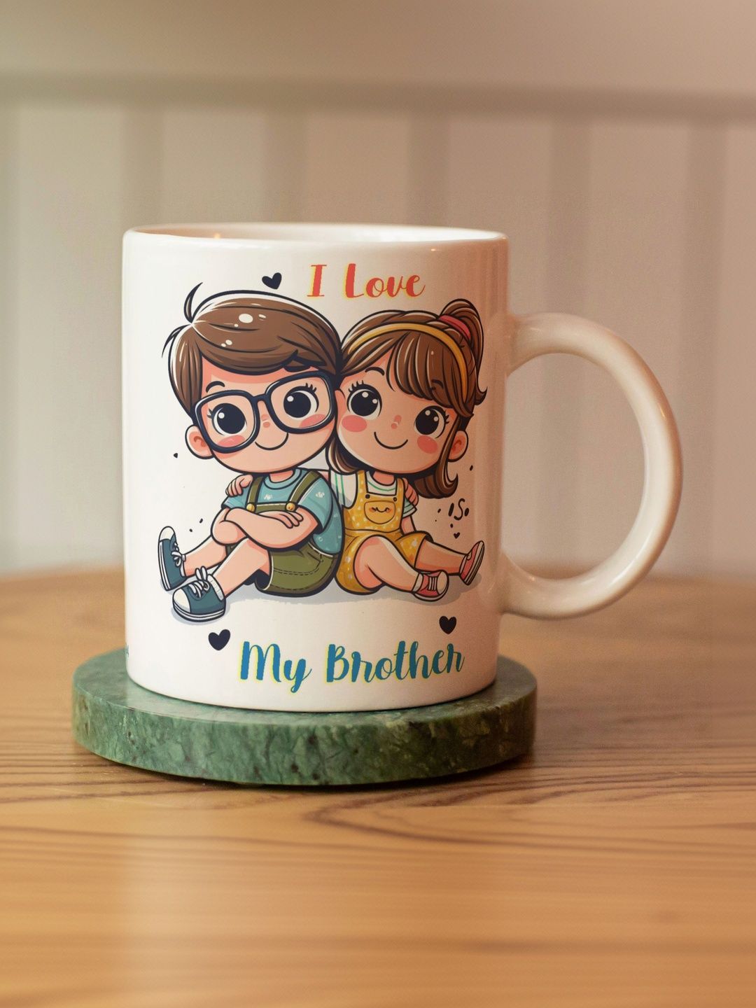 KUCHILA Copper-Toned Text or Slogans Graphic Ceramic Glossy Cups and Mugs-picture-11