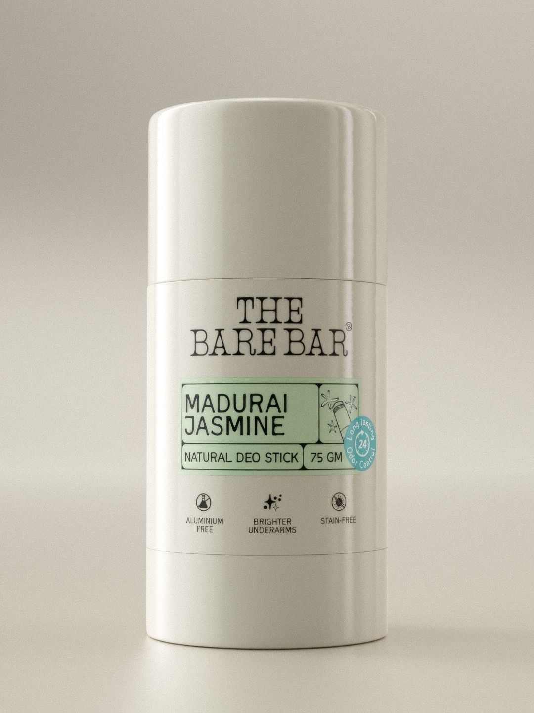 The Bare Bar Madurai Jasmine Natural Deodorant Stick - 75 g-image-12