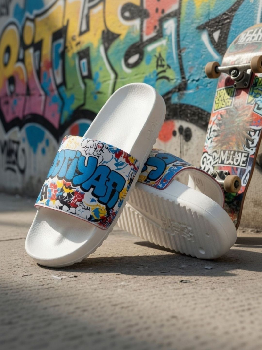 JOOTIYAPA Men Printed Sliders-picture-38