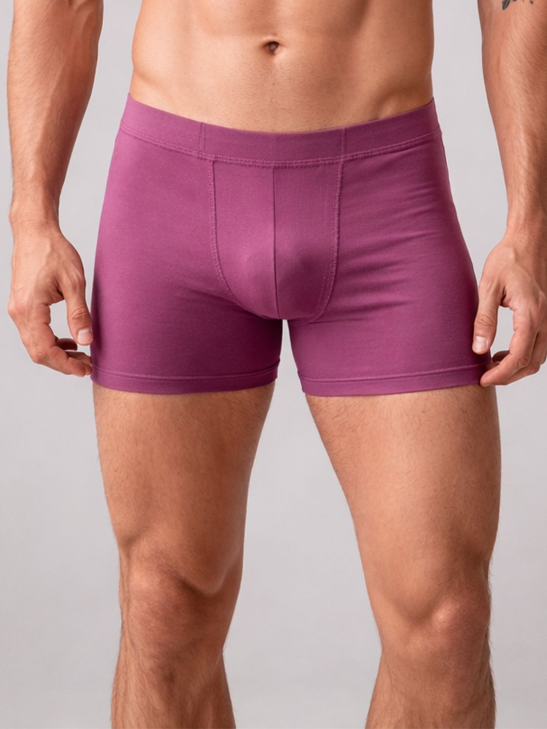 Mast & Harbour Cotton Assorted Solid Trunks-picture-56