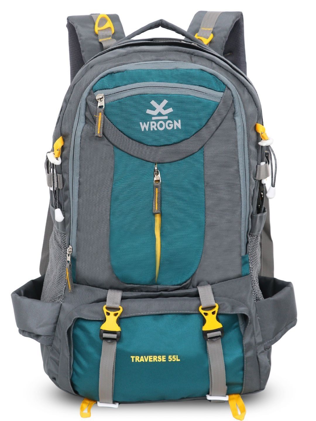 WROGN Unisex Brand Logo Contrast Detail Backpack-picture-25