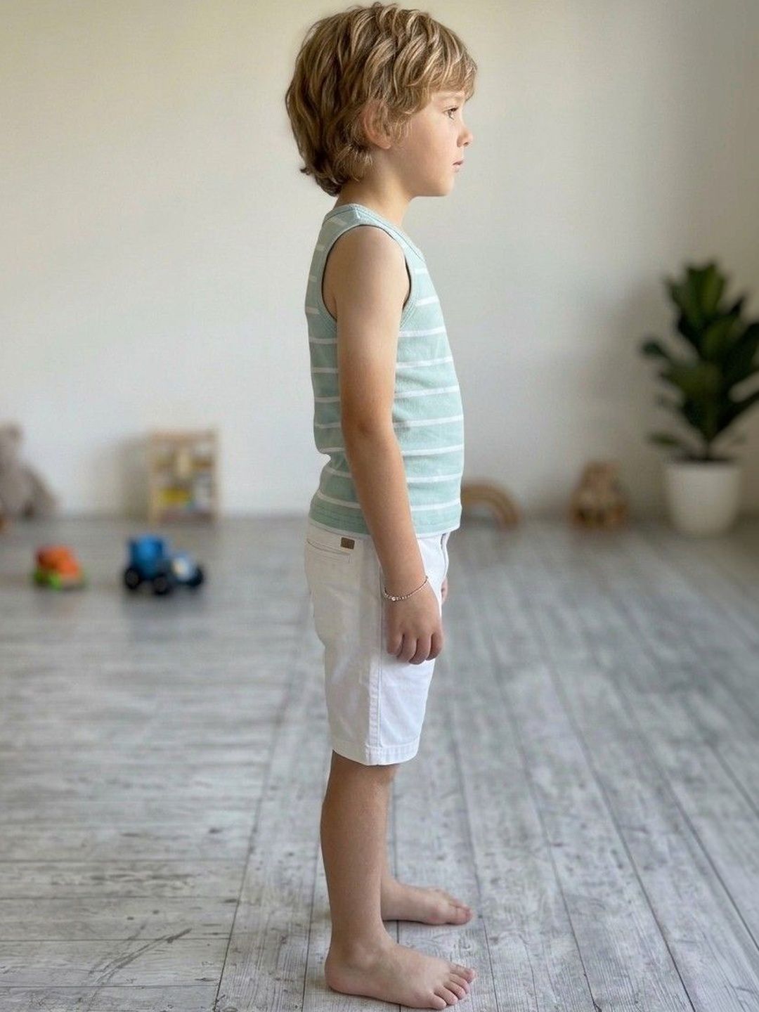 BAESD Boys Striped Cotton Tank-picture-31
