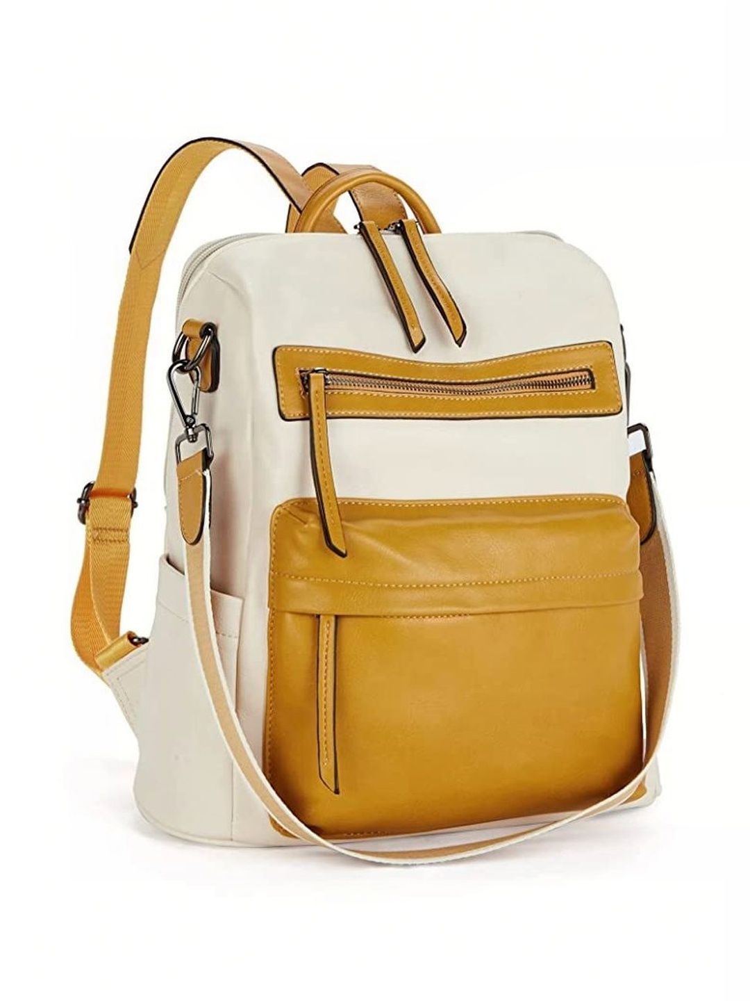 MomsyStore Women Colourblocked Backpack-image-49