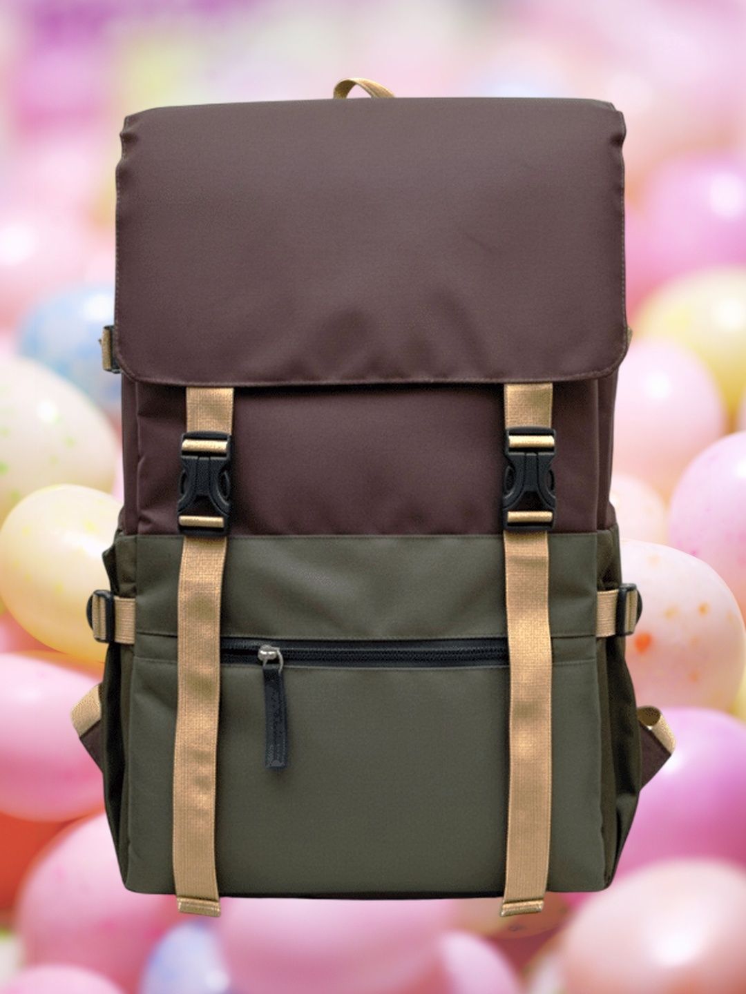 Spinsell Men Colourblocked Backpack-image-48