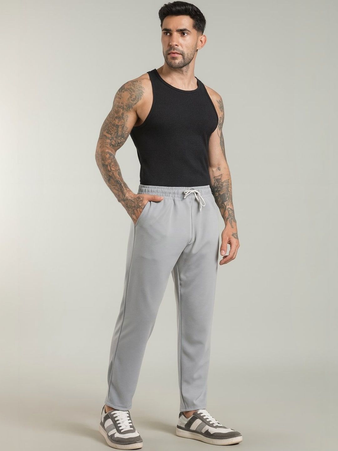 SZN Men Regular Fit Training Track Pants-picture-24