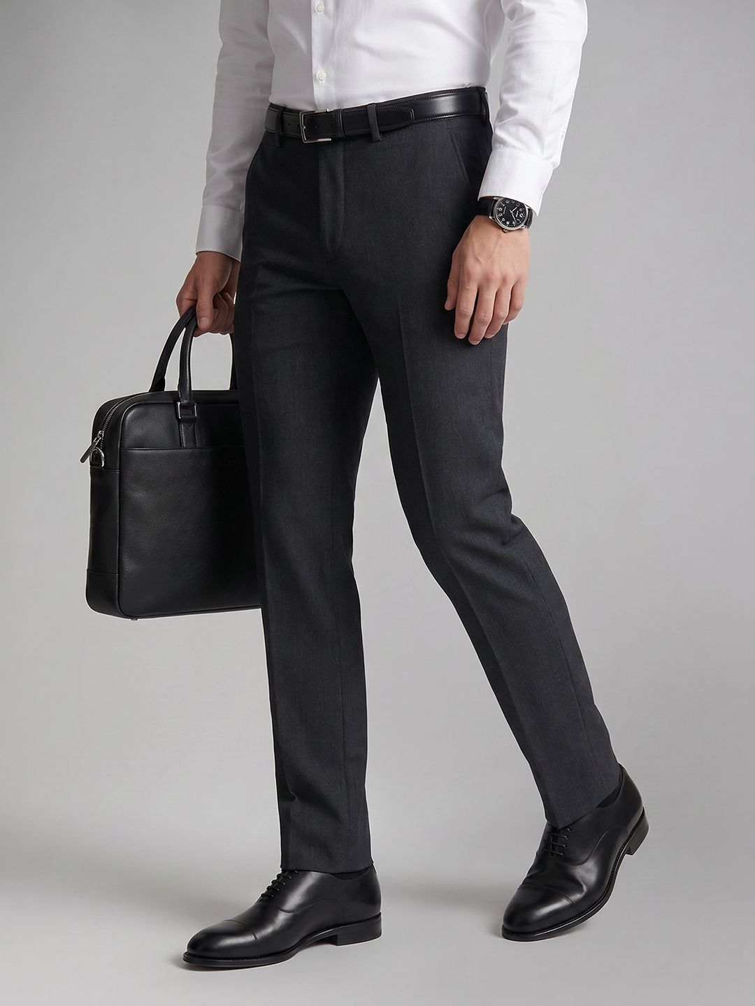 Van Heusen Men Slim Fit Formal Trouser-picture-38