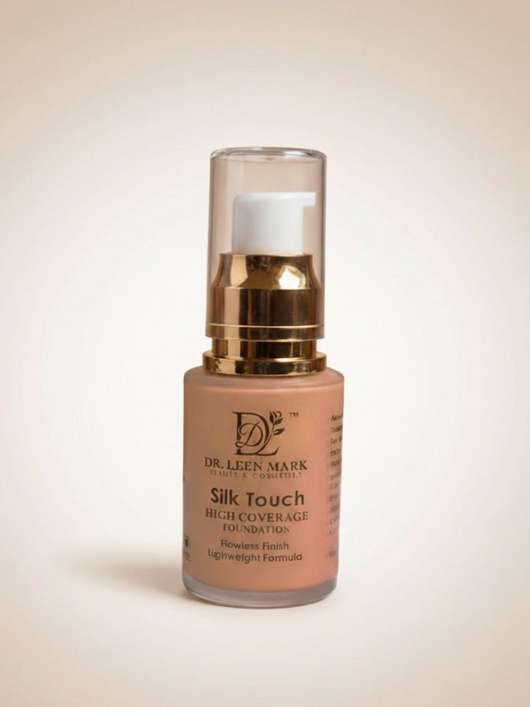 DR LEEN MARK Silk Touch High Coverage Foundation - 25 ml - Warm Sand-picture-18