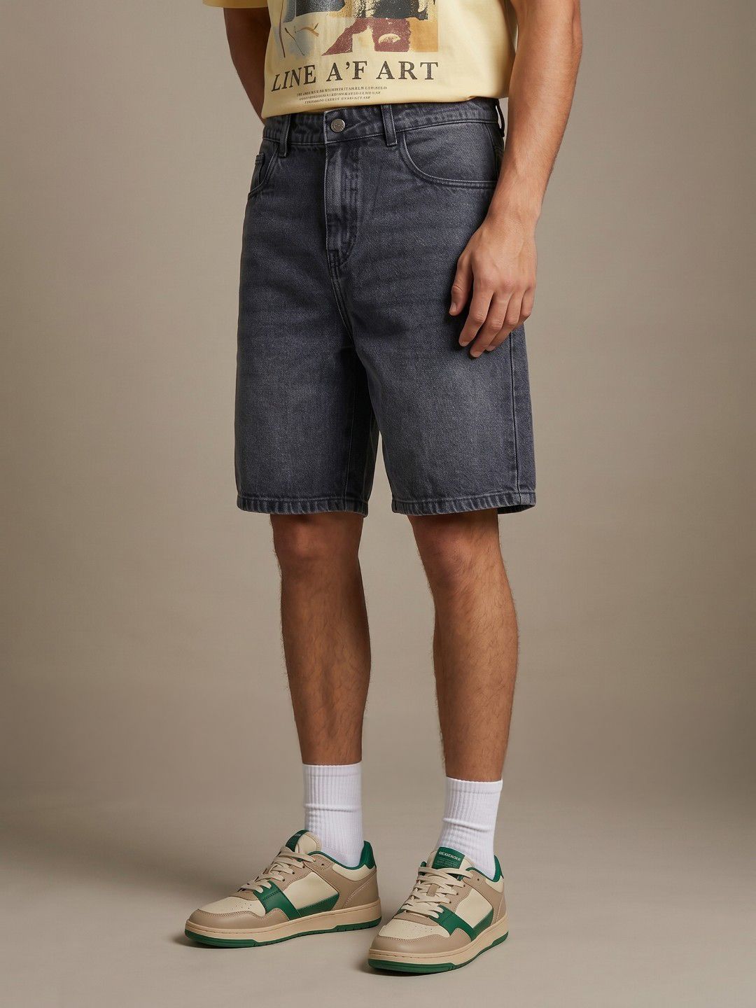 glitchez Men Denim Shorts-picture-21