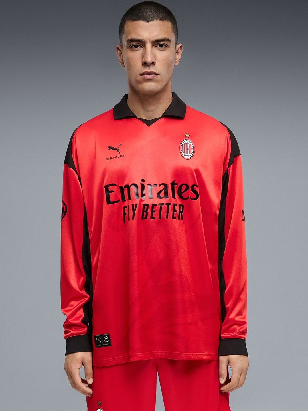 Puma AC Milan x Slam Jam Men's Long Sleeve Jersey-picture-23
