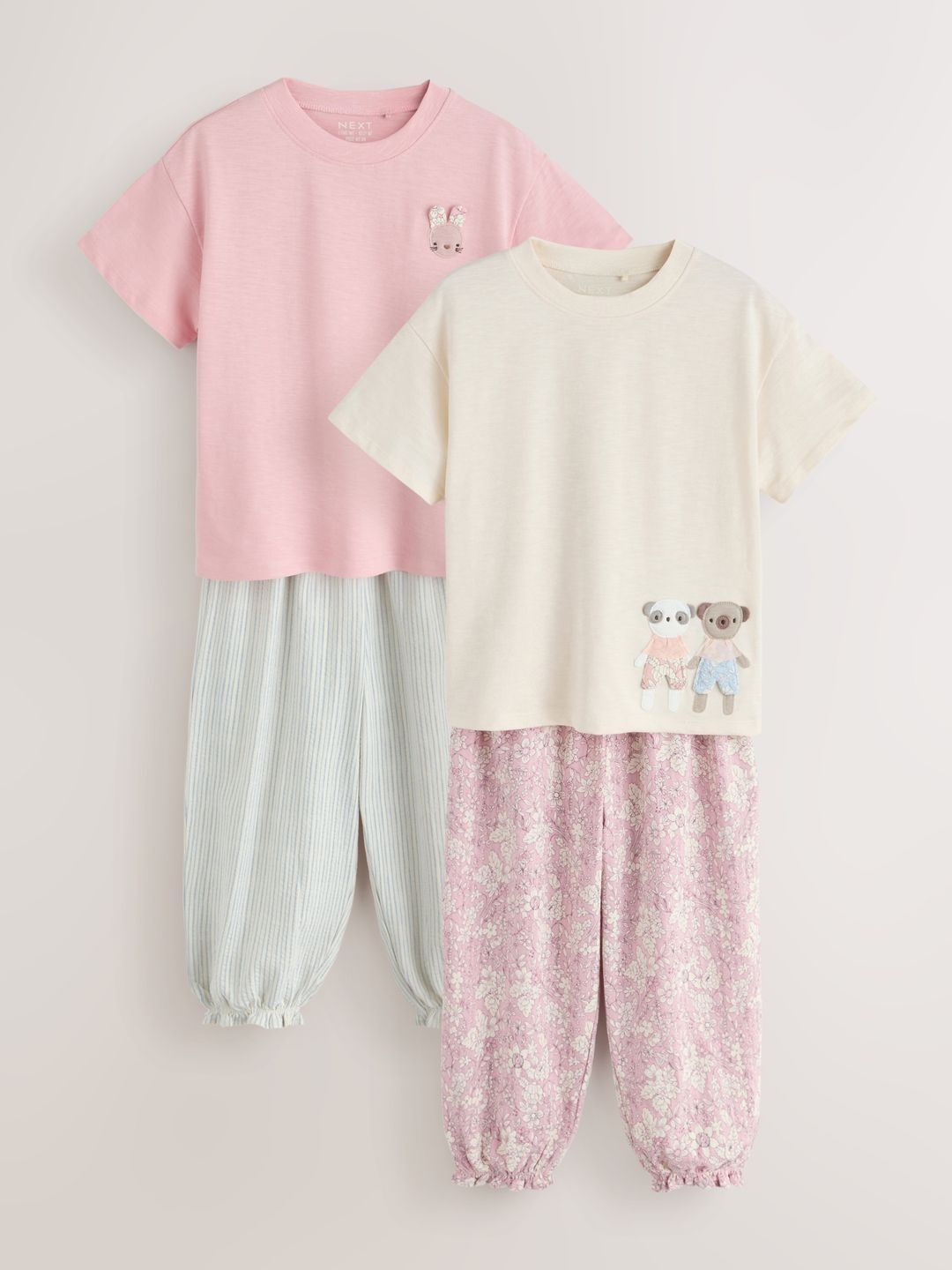 NEXT Girls Pack of 2 Set Top & Trousers-picture-51