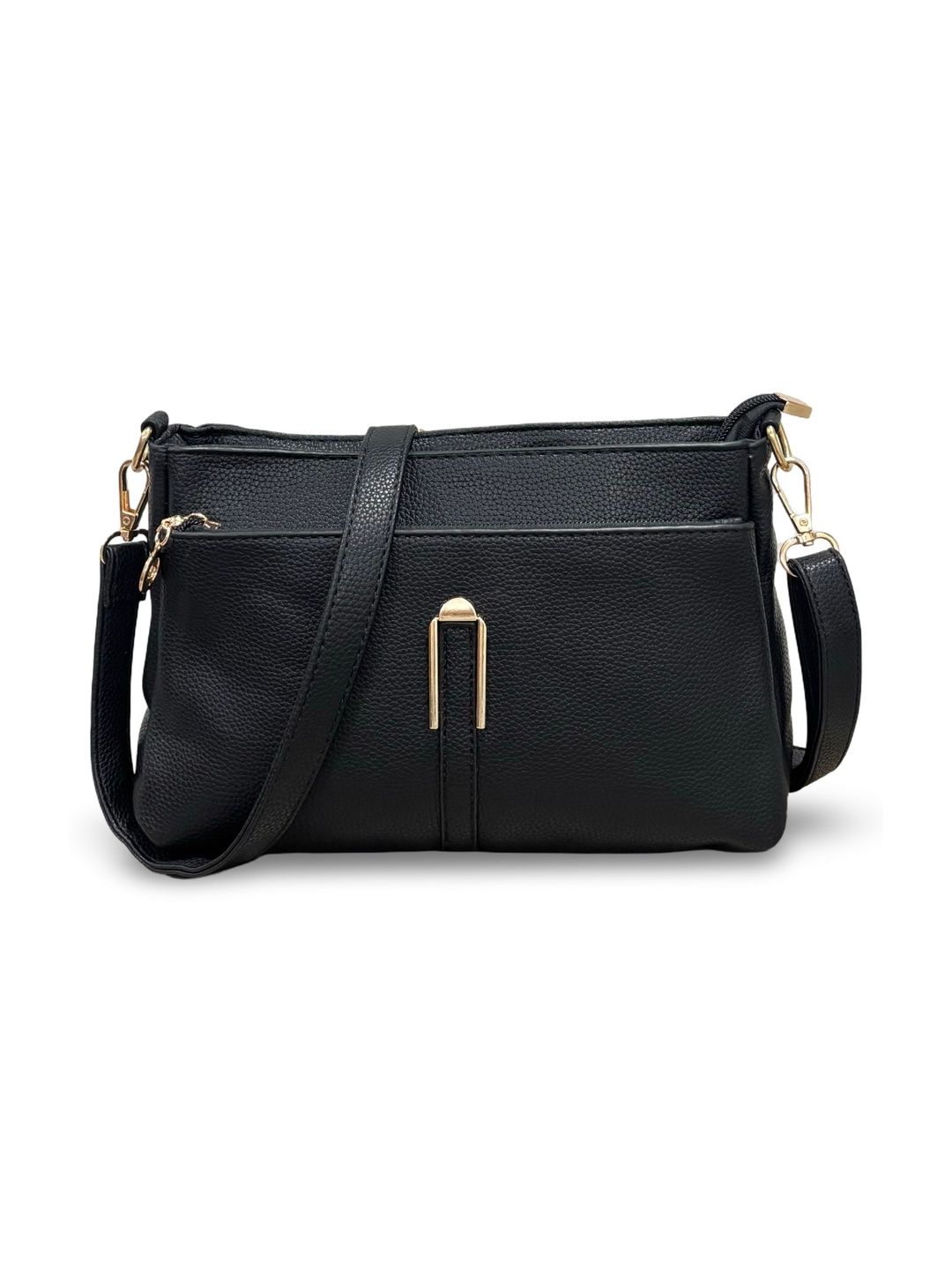 GLOSSY Textured PU Sling Bag-picture-14