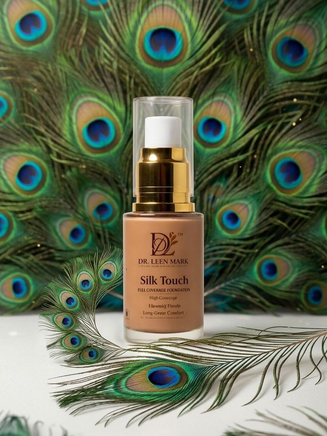 DR LEEN MARK Silk Touch High Coverage Foundation - 25 ml - Honey Beige-picture-34